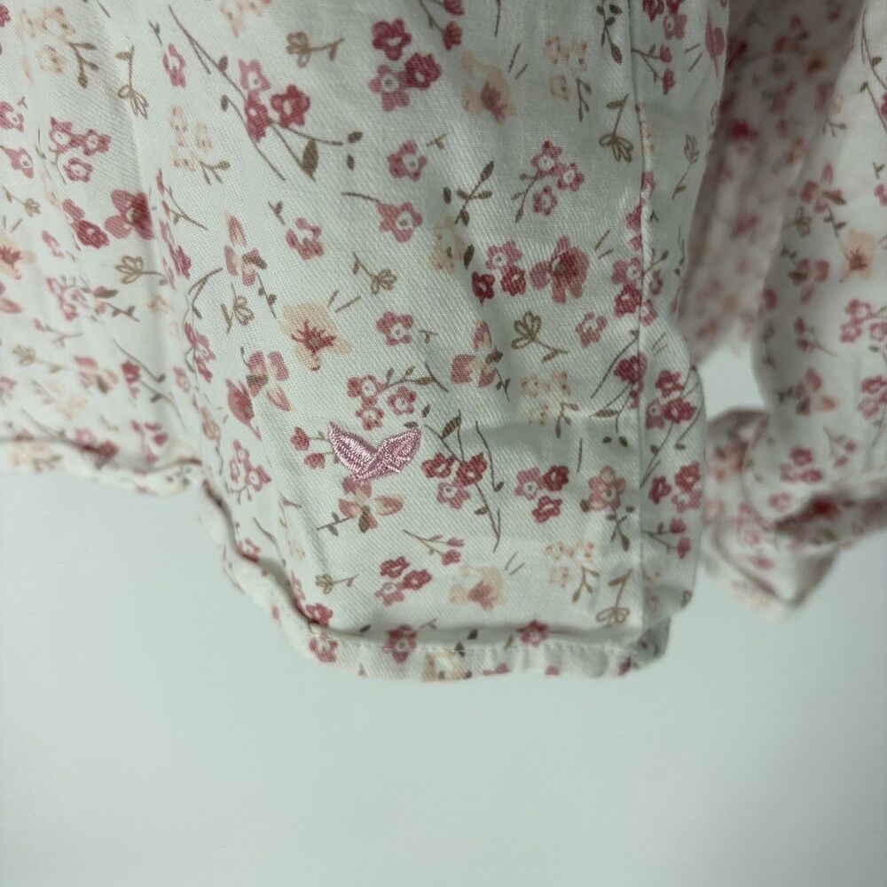 Petite Plume Chloe Nightgown Size Small Floral Print Sleep Dress Cottagecore - Picture 9 of 11